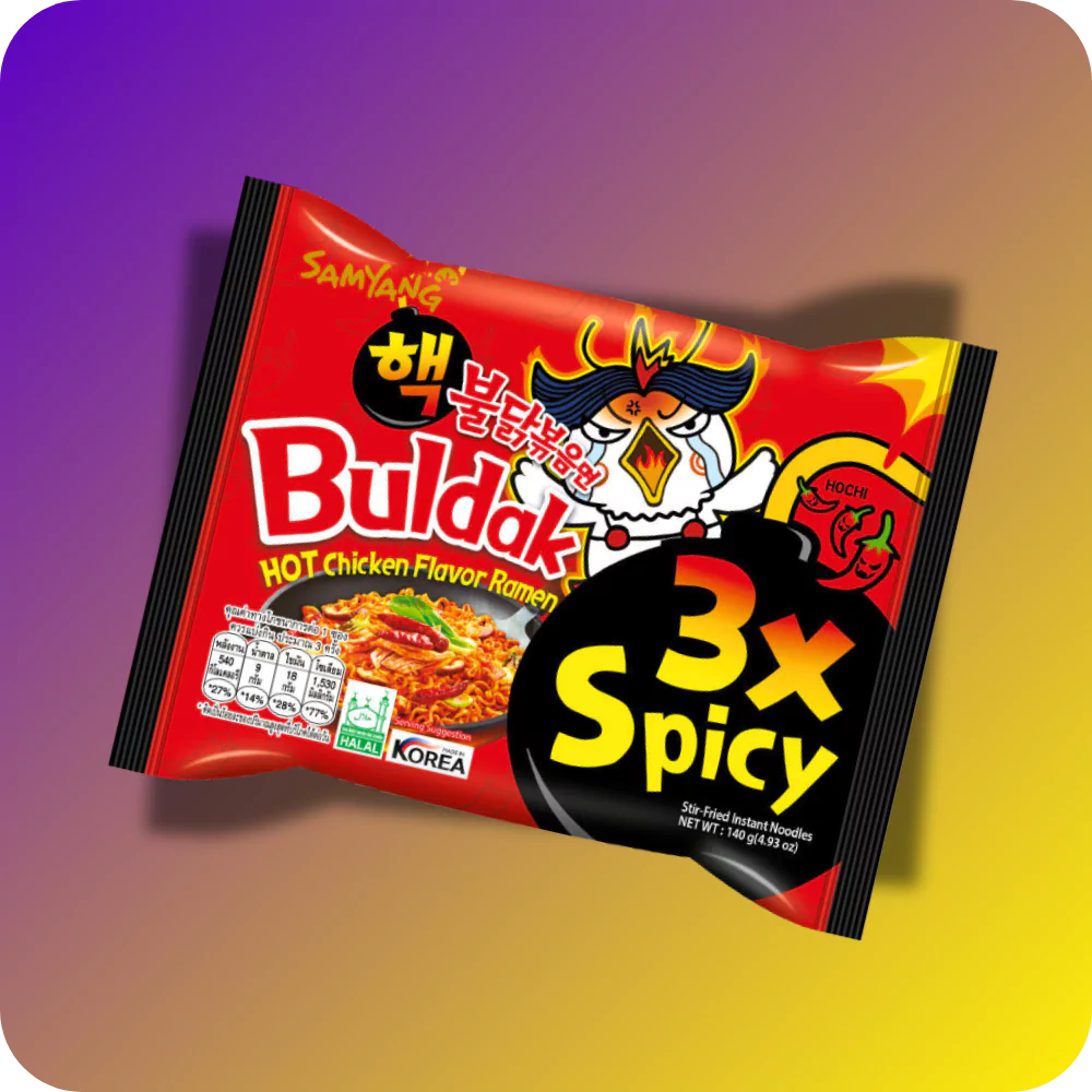 Buldak 3x Csípős Ramen