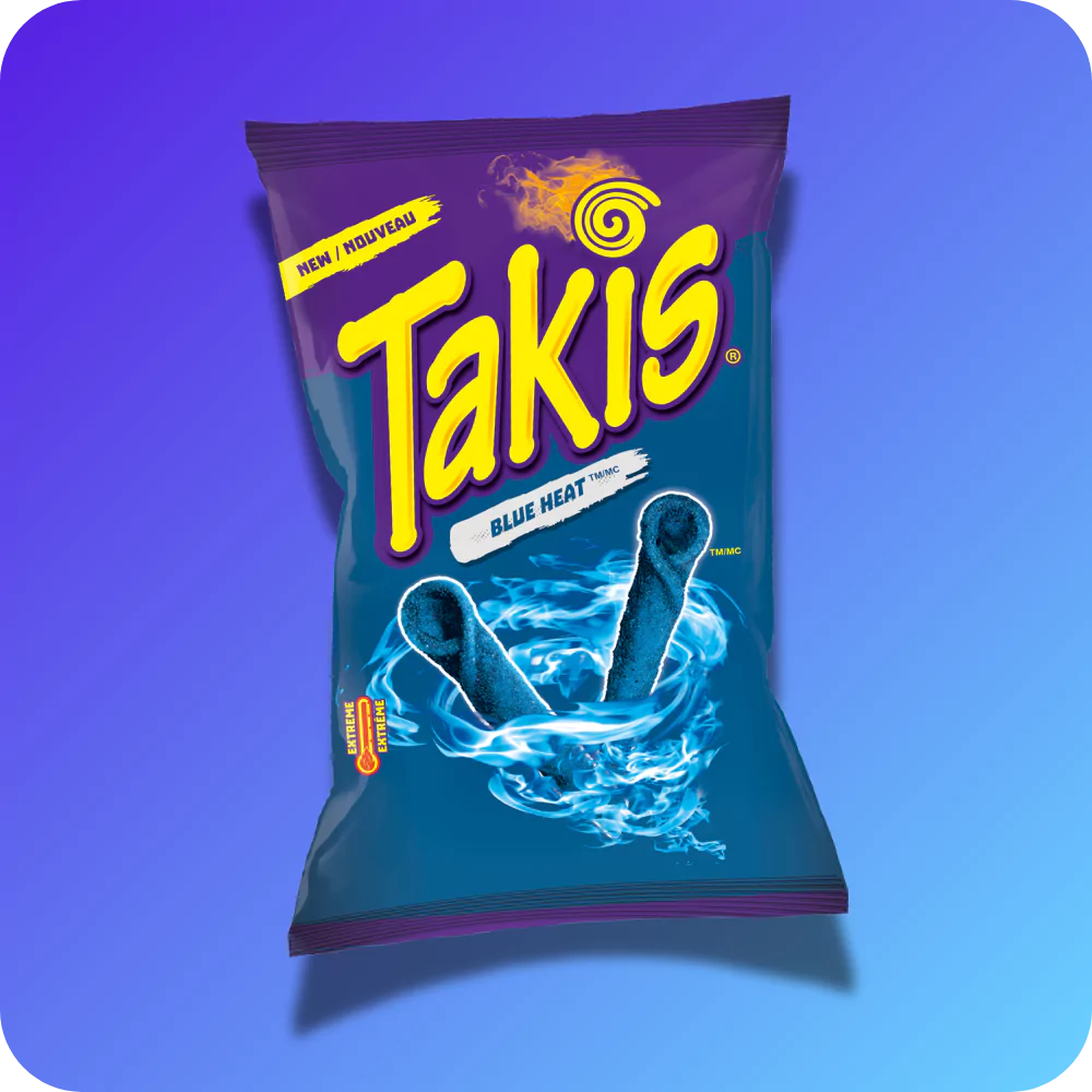 Takis Blue Heat